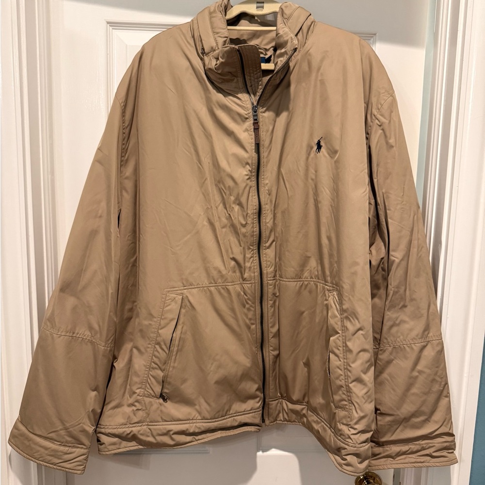 Polo Ralph Lauren fleece lined jacket.